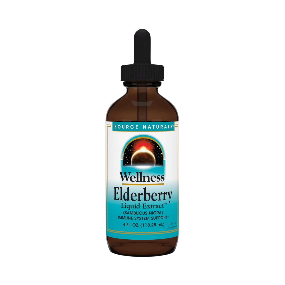 Source Naturals, Wellness Elderberry Liquid Extract, 4 Oz