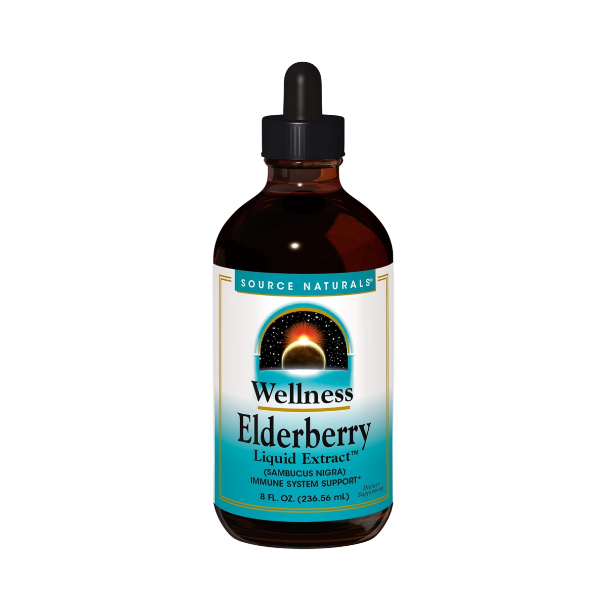 Source Naturals, Wellness Elderberry Liquid Extract, 8 Oz