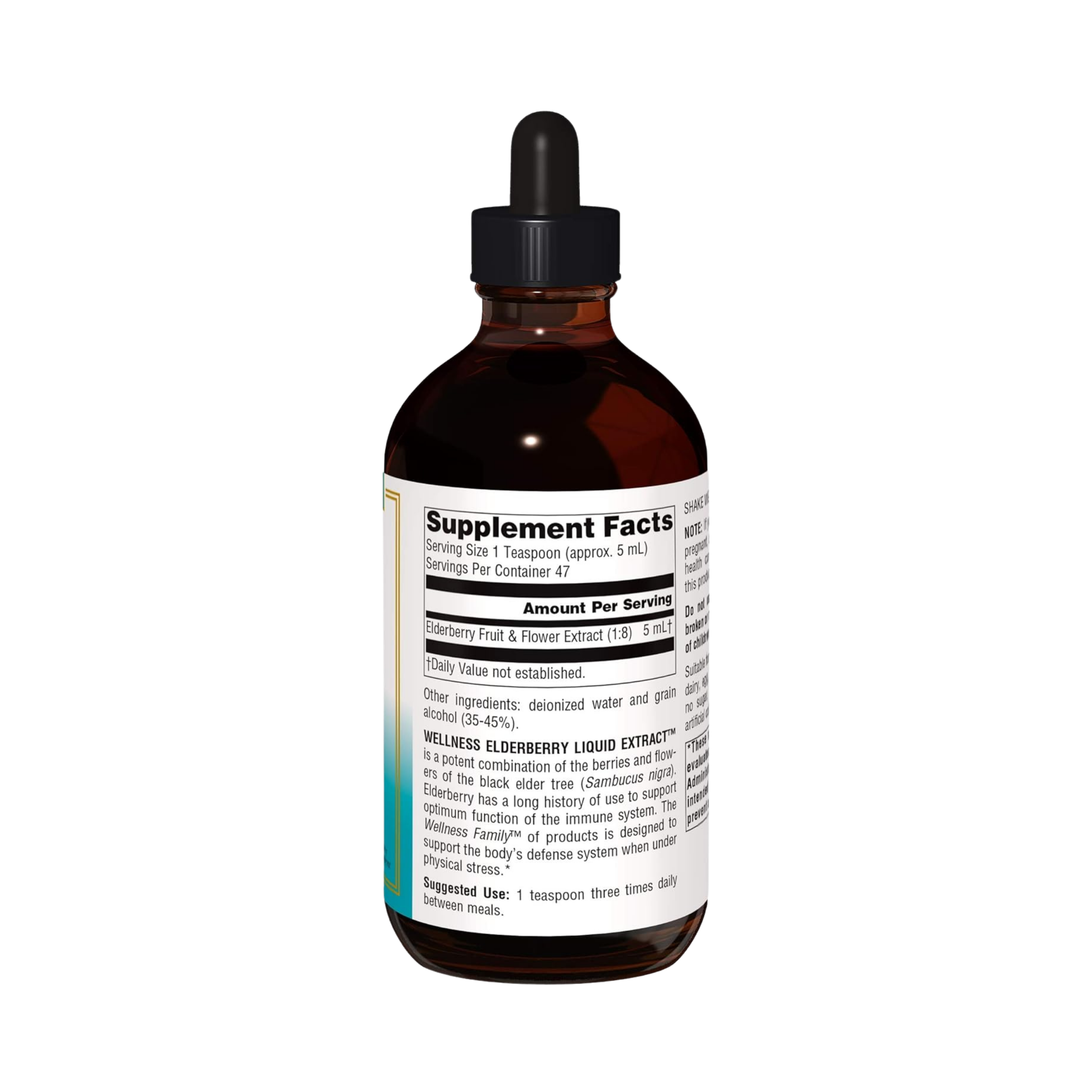 Source Naturals, Wellness Elderberry Liquid Extract, 8 Oz
