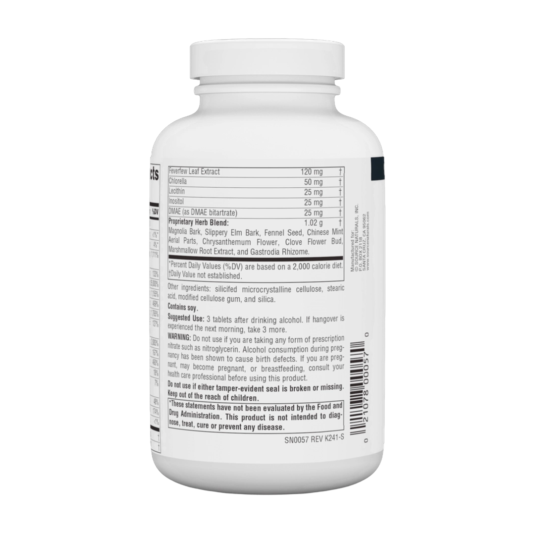 Source Naturals, Hangover Formula, 120 Tablets