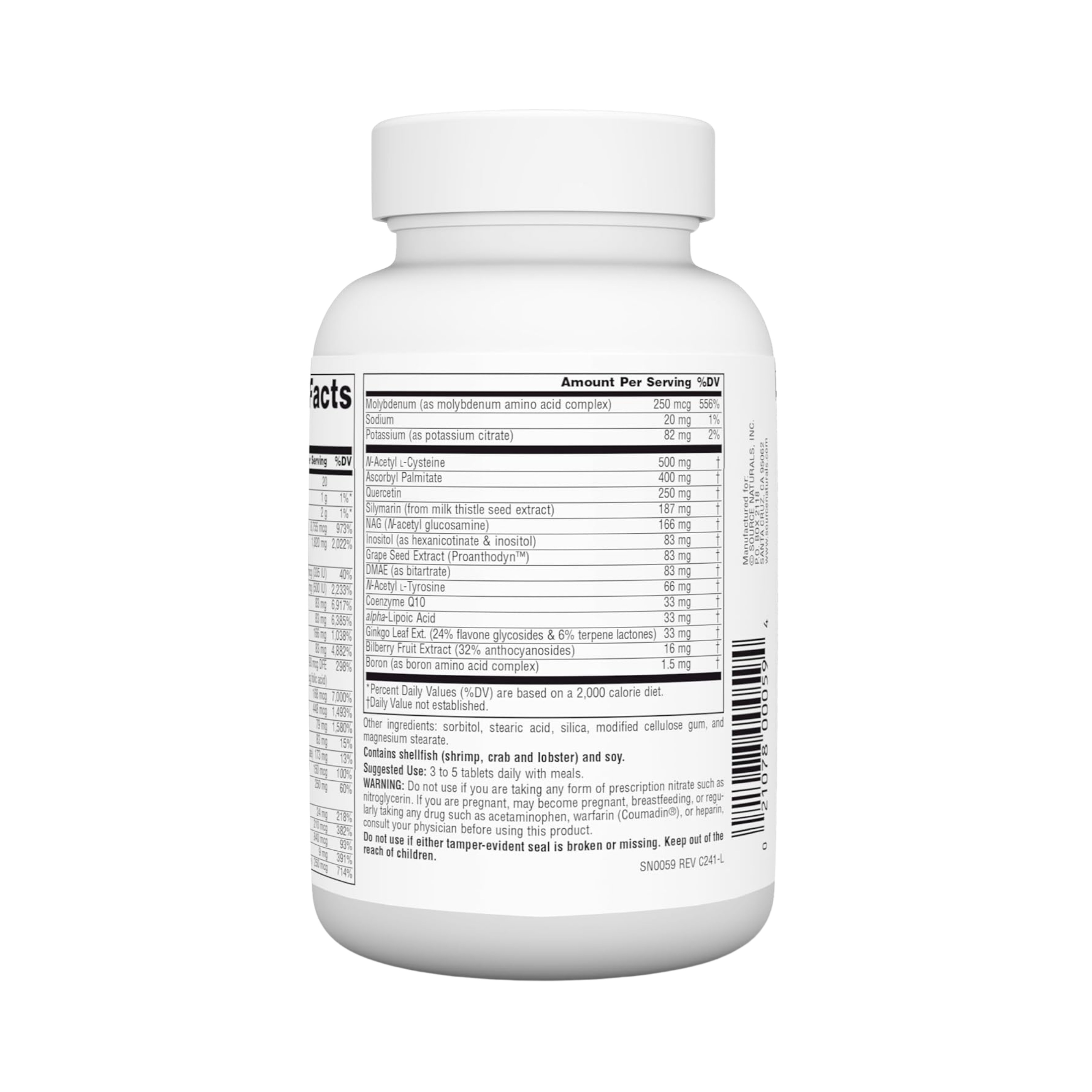 Source Naturals, Elan Vital, Multiple, 60 Tablets
