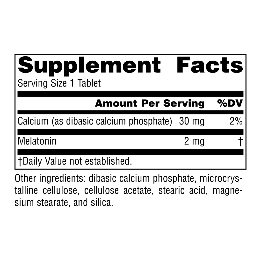 Source Naturals, Sleep Science Melatonin, 2 Mg, 60 Time Release Tablets
