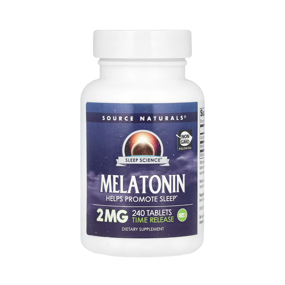 Source Naturals, Sleep Science Melatonin, 2 Mg, 240 Time Release Tablets