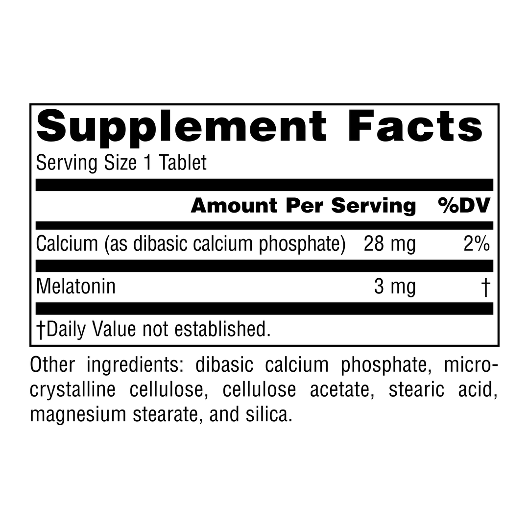 Source Naturals, Sleep Science Melatonin, 3 Mg, 120 Time Release Tablets