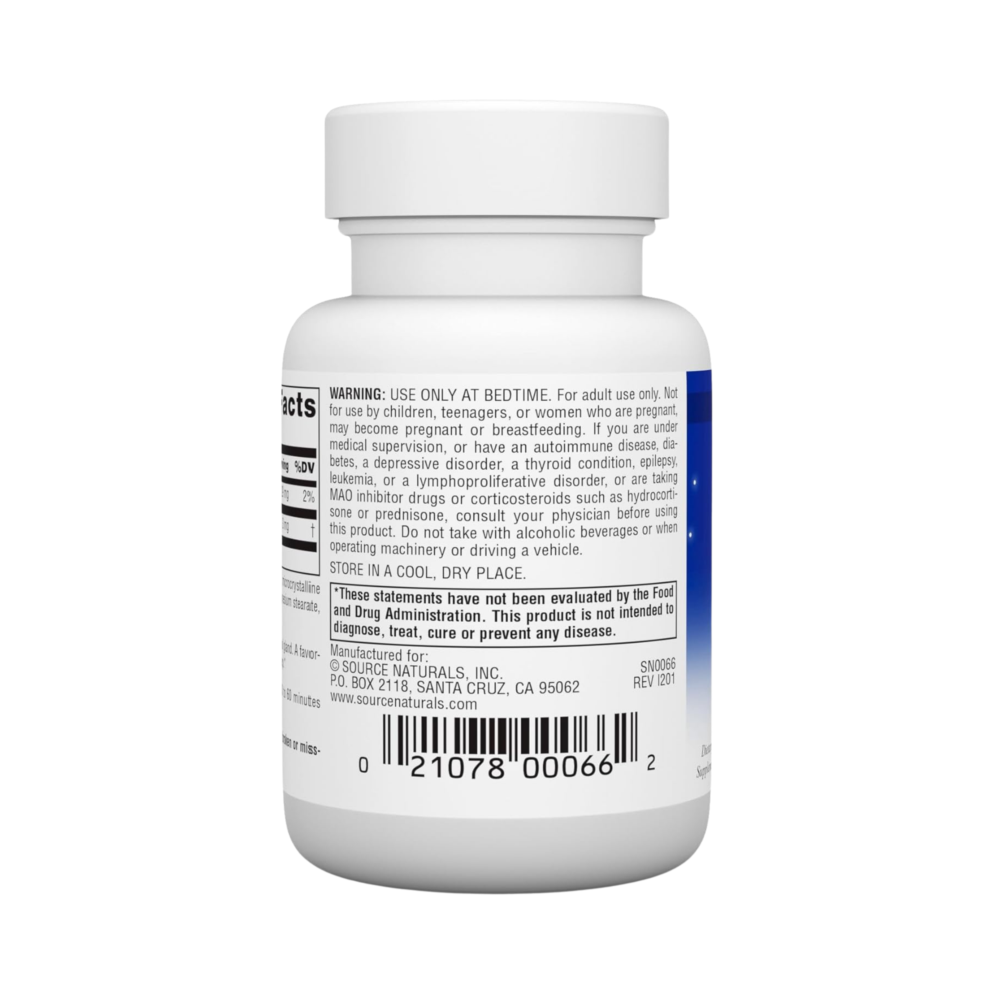 Source Naturals, Sleep Science Melatonin, 3 Mg, 120 Time Release Tablets