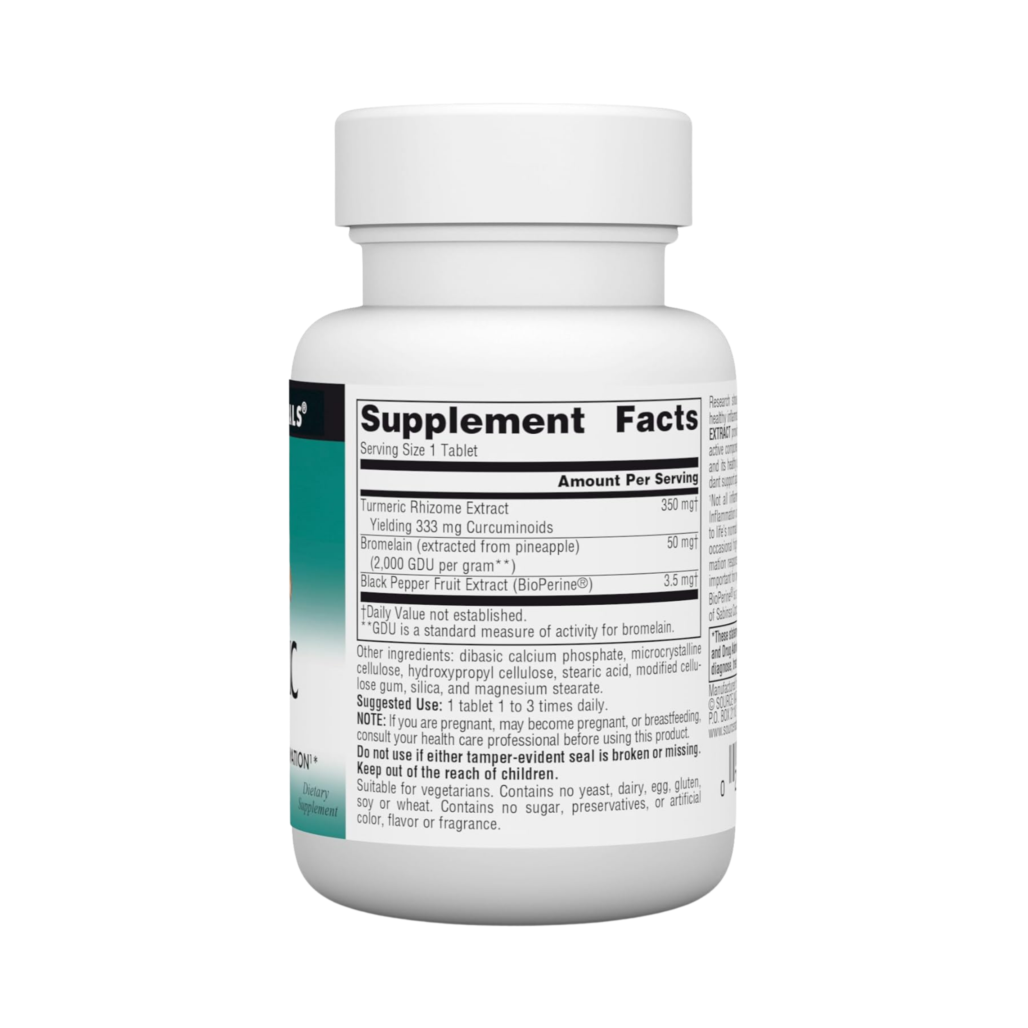 Source Naturals, Turmeric Extract, 50 Tablets