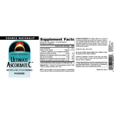Source Naturals, Ultimate Ascorbate C, 4 Oz Powder
