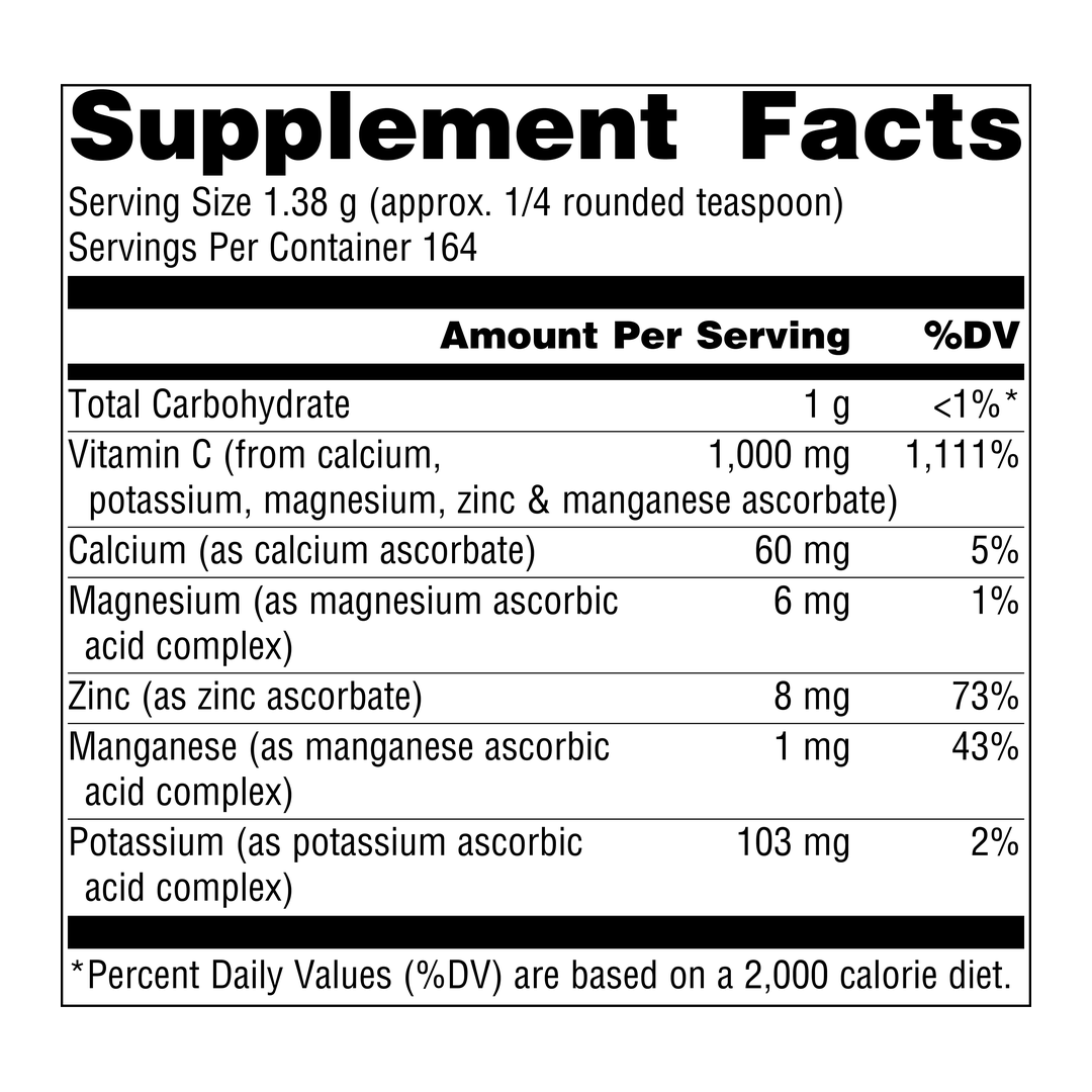 Source Naturals, Ultimate Ascorbate C, 8 Oz Powder