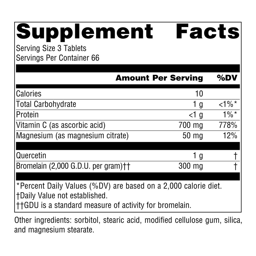 Source Naturals, Activated Quercetin, 200 Tablets
