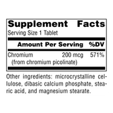 Source Naturals, Chromium Picolinate, 200 Mcg, 240 Tablets