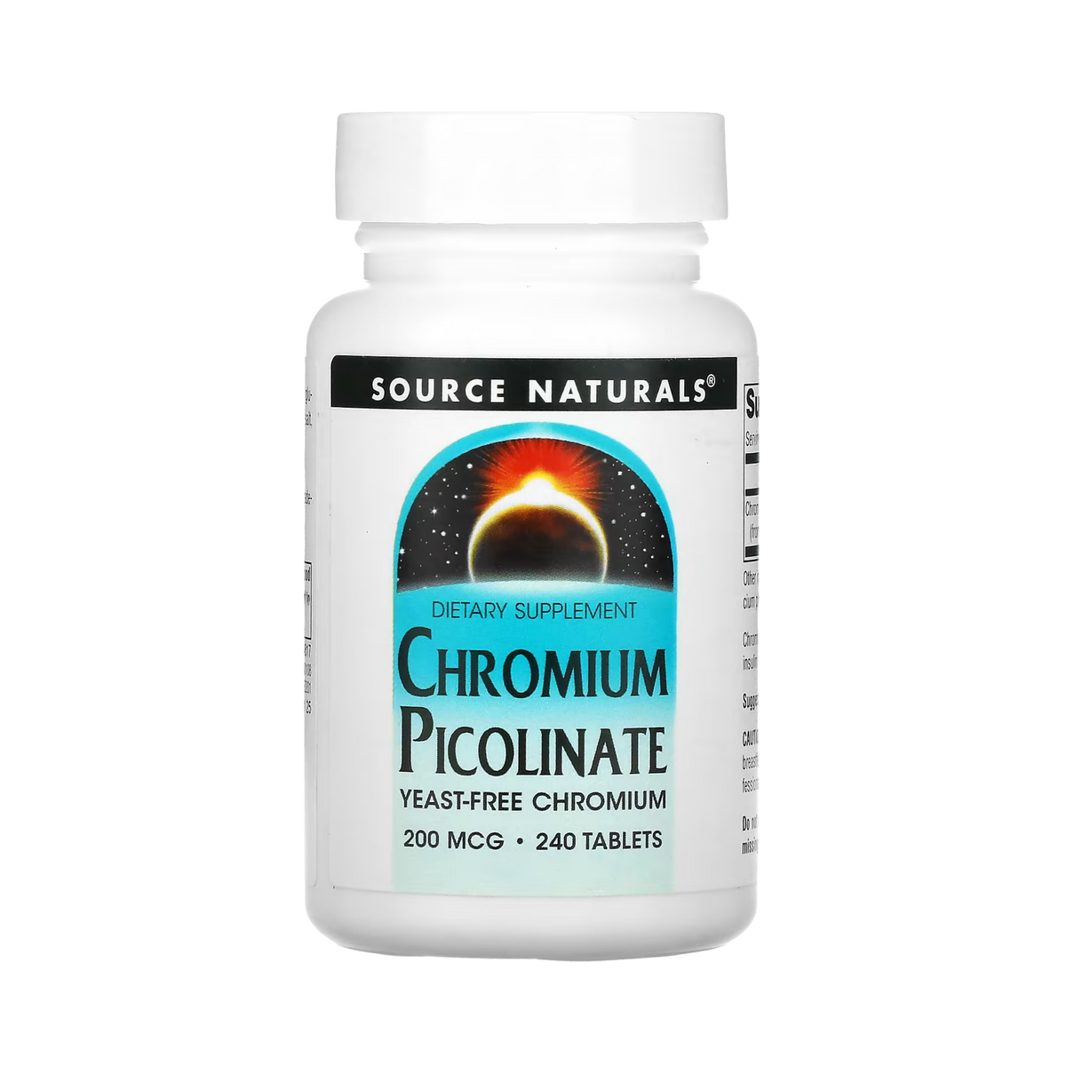 Source Naturals, Chromium Picolinate, 200 Mcg, 240 Tablets