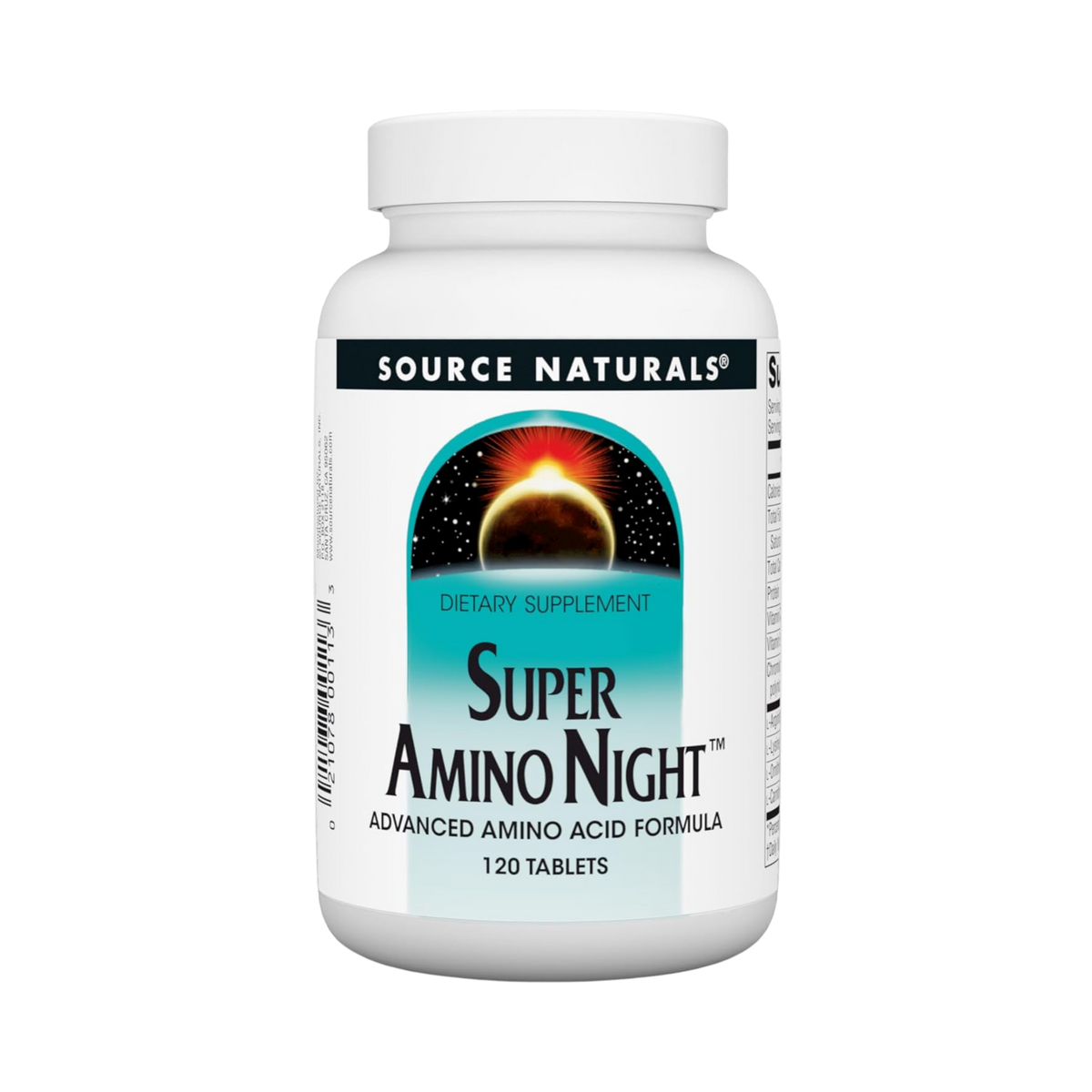 Source Naturals, Super Amino Night, 120 Tablets