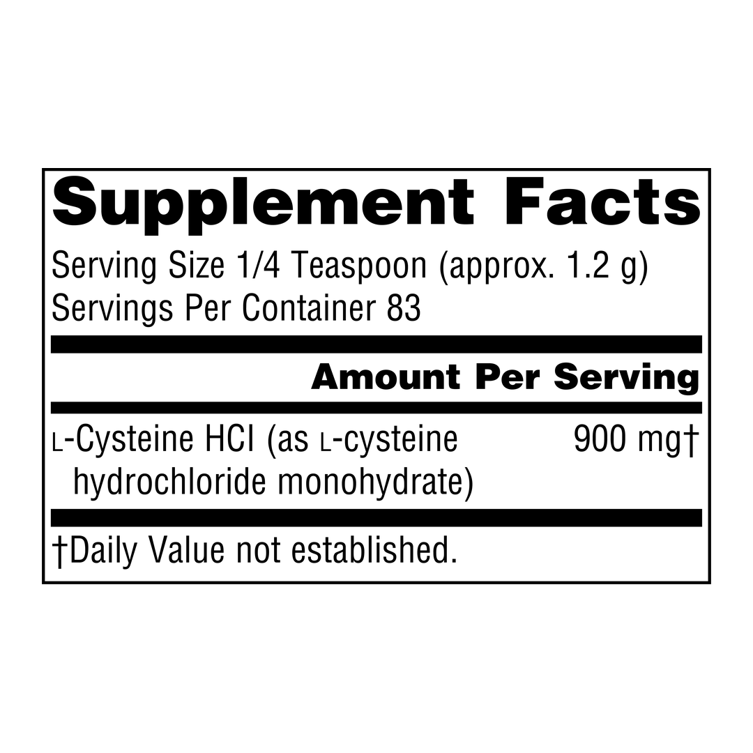 Source Natural, L-Cysteine, 3.53 Oz, Powder