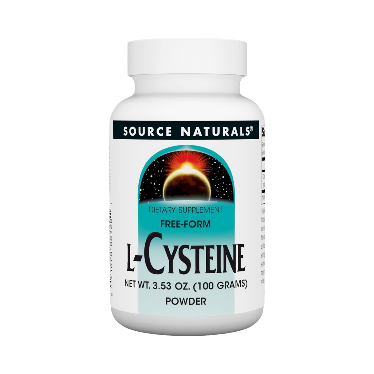 Source Natural, L-Cysteine, 3.53 Oz, Powder