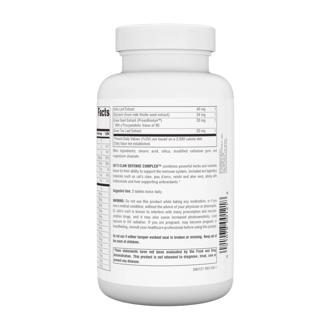 Source Natural, Cat's Claw Defense Complex, 120 Tablets