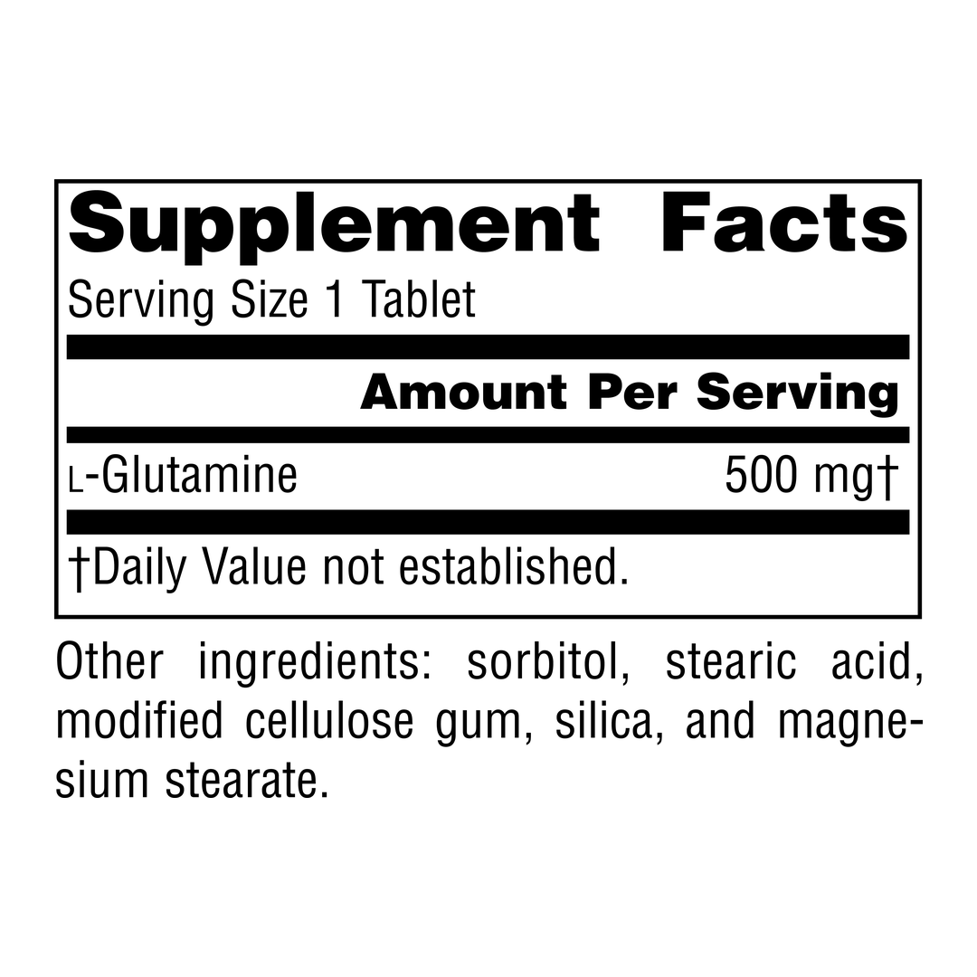 Source Naturals, L-Glutamine, 500 Mg, 100 Tablets