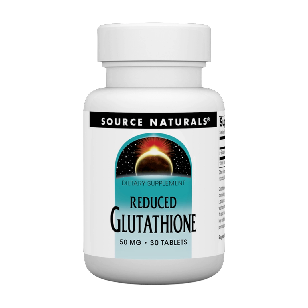 Source Naturals, Reduced Glutathione, 50 Mg, 30 Tablets