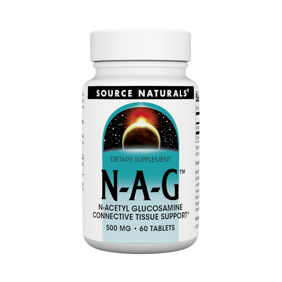 Source Naturals, N-A-G, 500 Mg, 60 Tablets