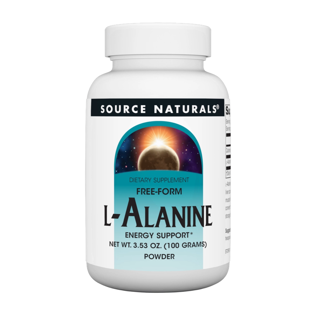 Source Natural, L-Alanine, 3.53 Oz Powder