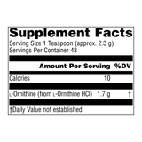 Source Naturals, L-Ornithine, 3 Oz powder