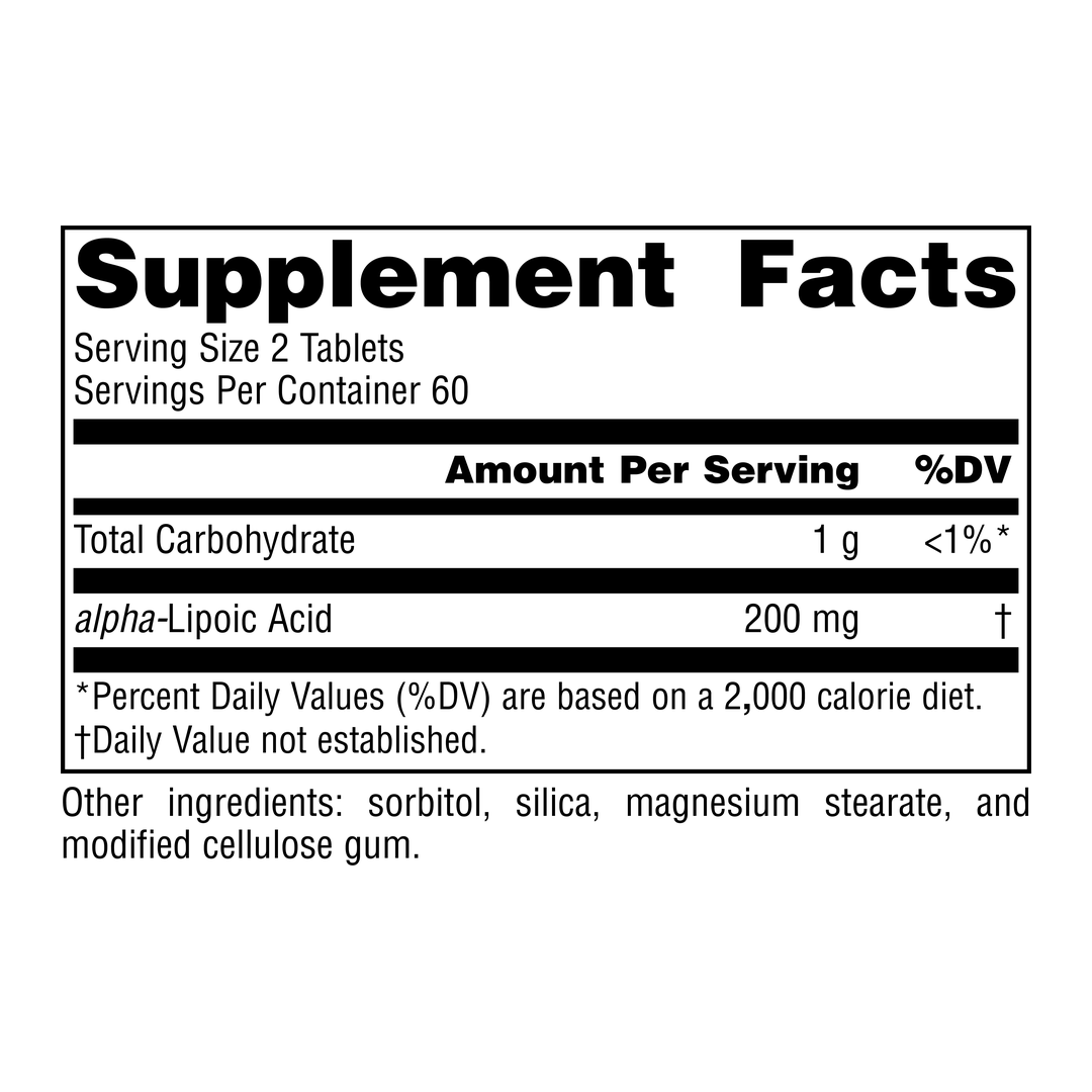 Source Naturals, Alpha Lipoic Acid, 100 Mg, 120 Tablets