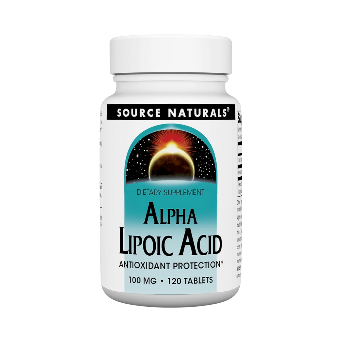 Source Naturals, Alpha Lipoic Acid, 100 Mg, 120 Tablets