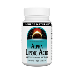 Source Naturals, Alpha Lipoic Acid, 100 Mg, 120 Tablets