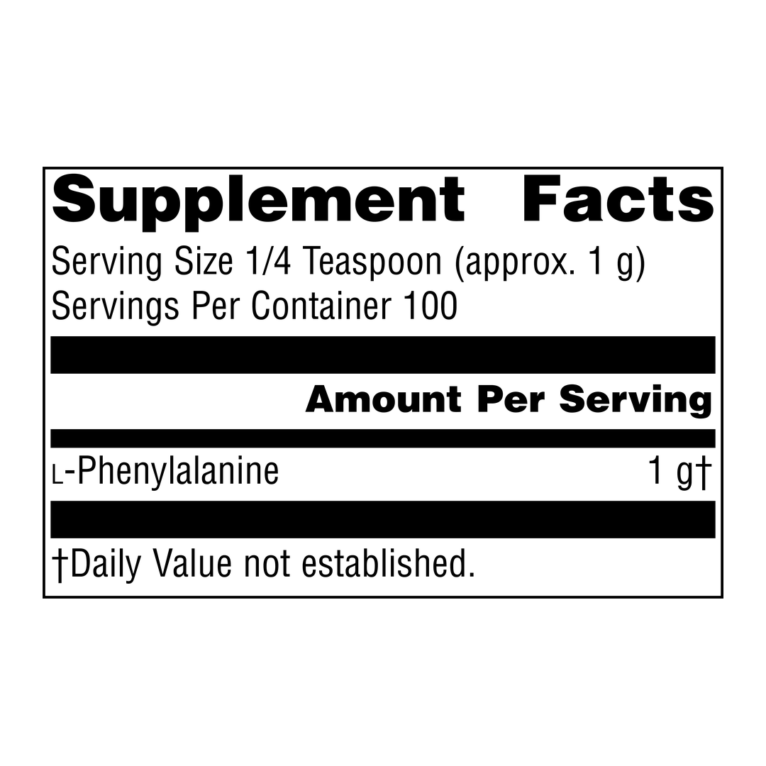 Source Naturals, L-Phenylalanine, Powder