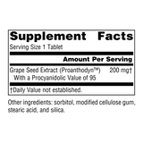 Source Naturals, Grape Seed Extract, Proanthodyn, 200 Mg, 90 Tablets