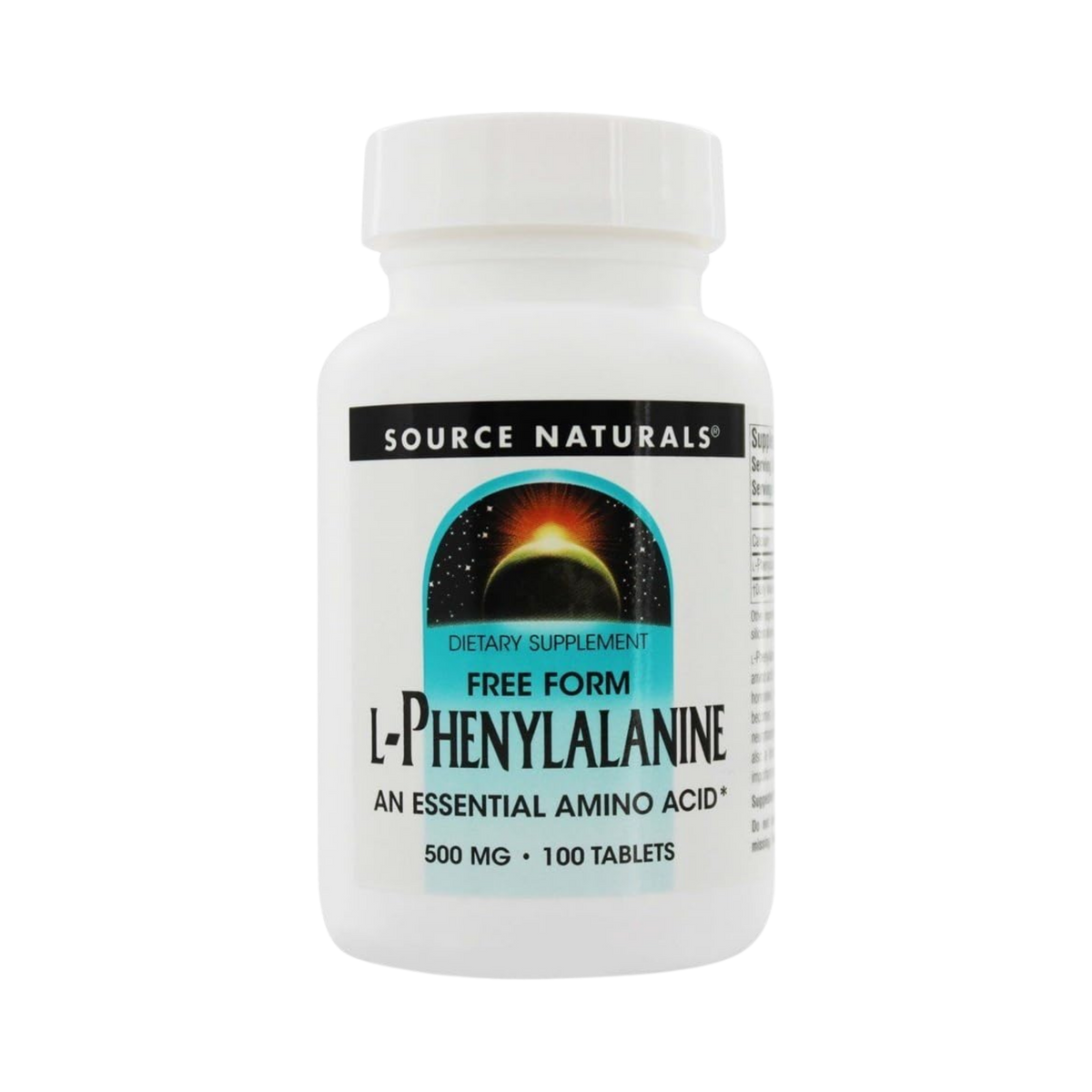 Source Naturals, L-Phenylalanine, 100 Tablets