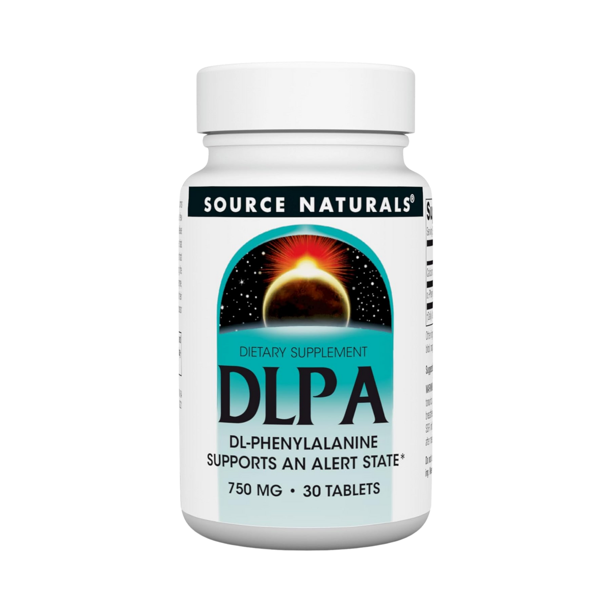 Source Naturals, DLPA, 750 Mg, 30 Tablets