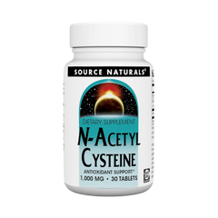 Source Naturals, N-Acetyl Cysteine, 1000 Mg, 30 Tablets