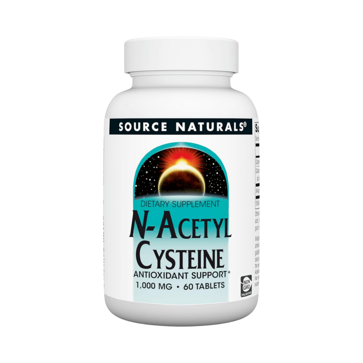 Source Naturals, N-Acetyl Cysteine, 1000 Mg, 60 Tablets