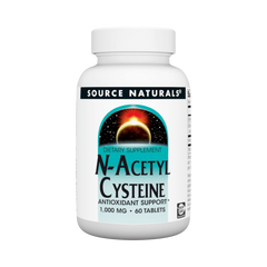 Source Naturals, N-Acetyl Cysteine, 1000 Mg, 60 Tablets