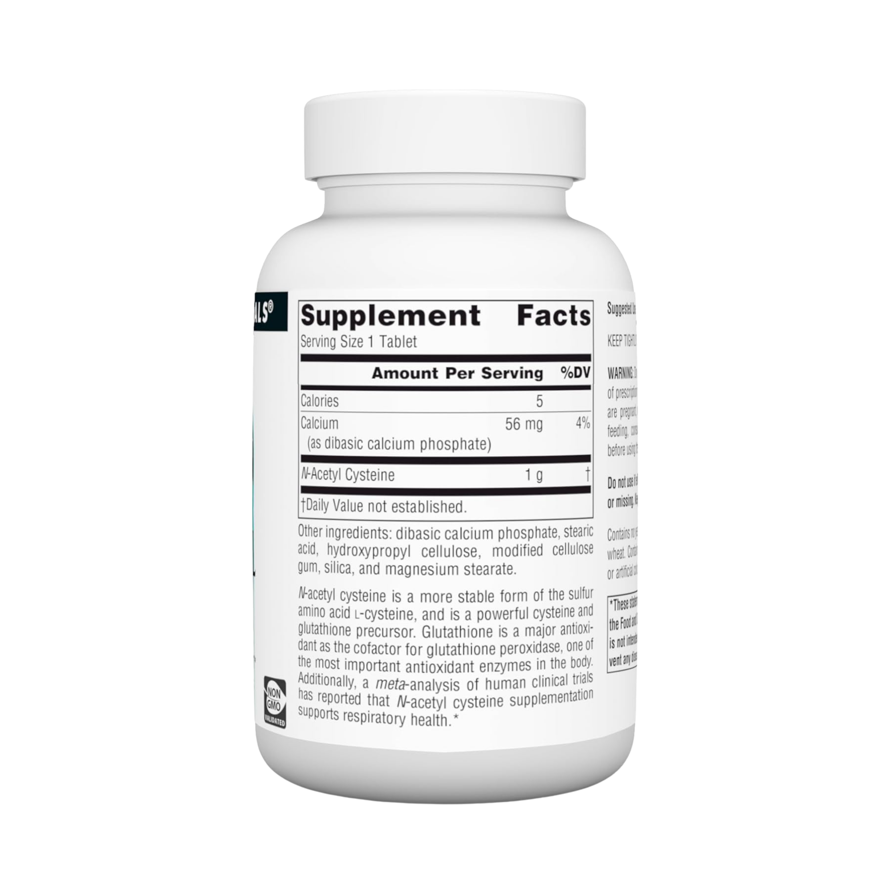 Source Naturals, N-Acetyl Cysteine, 1000 Mg, 60 Tablets