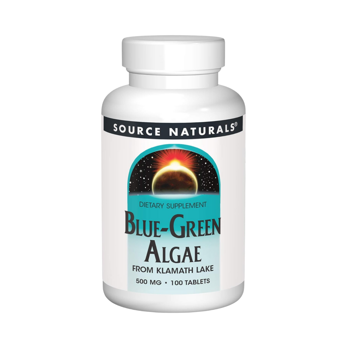 Source Naturals, Blue-Green Algae, 500 Mg, 100 Tablets