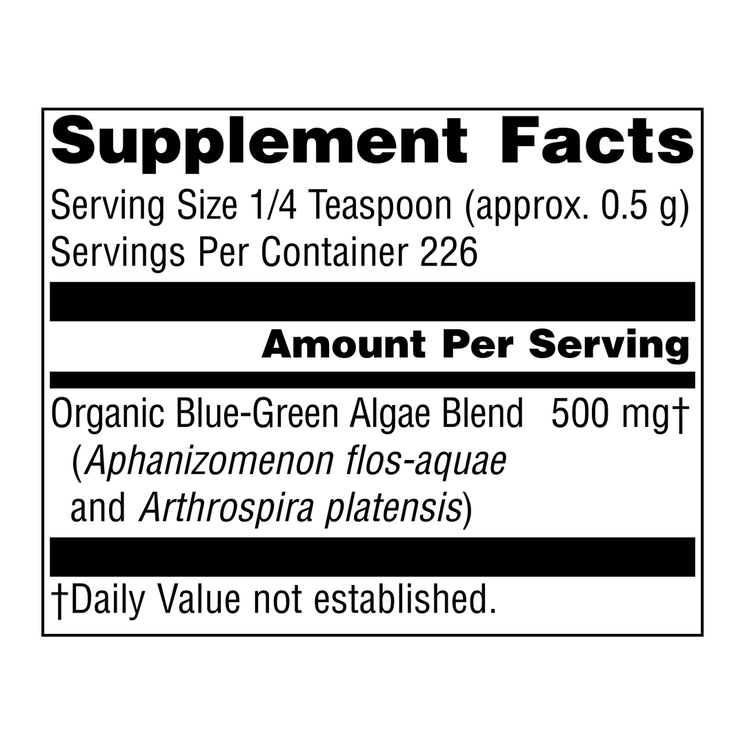 Source Naturals, Blue-Green Algae, Powder, 4 Oz