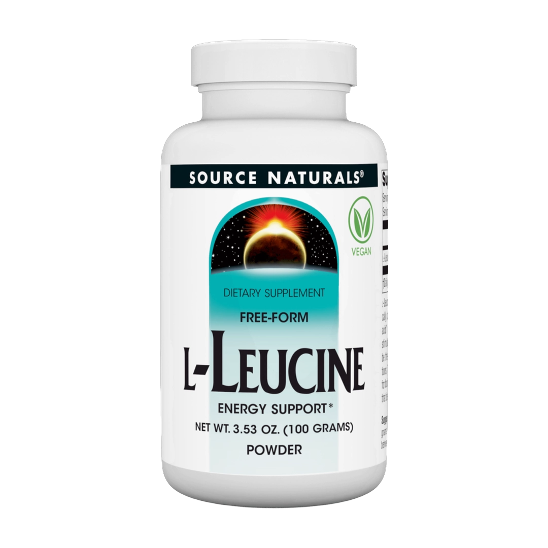 Source Naturals, L-Leucine, 3.53 Oz