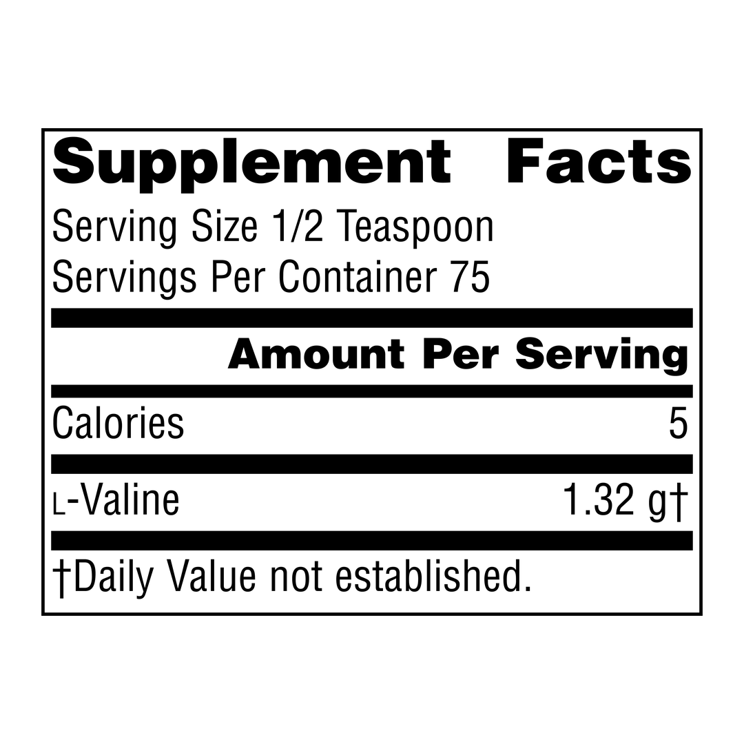 Source Naturals, L-Valine, 3.53 Oz Powder