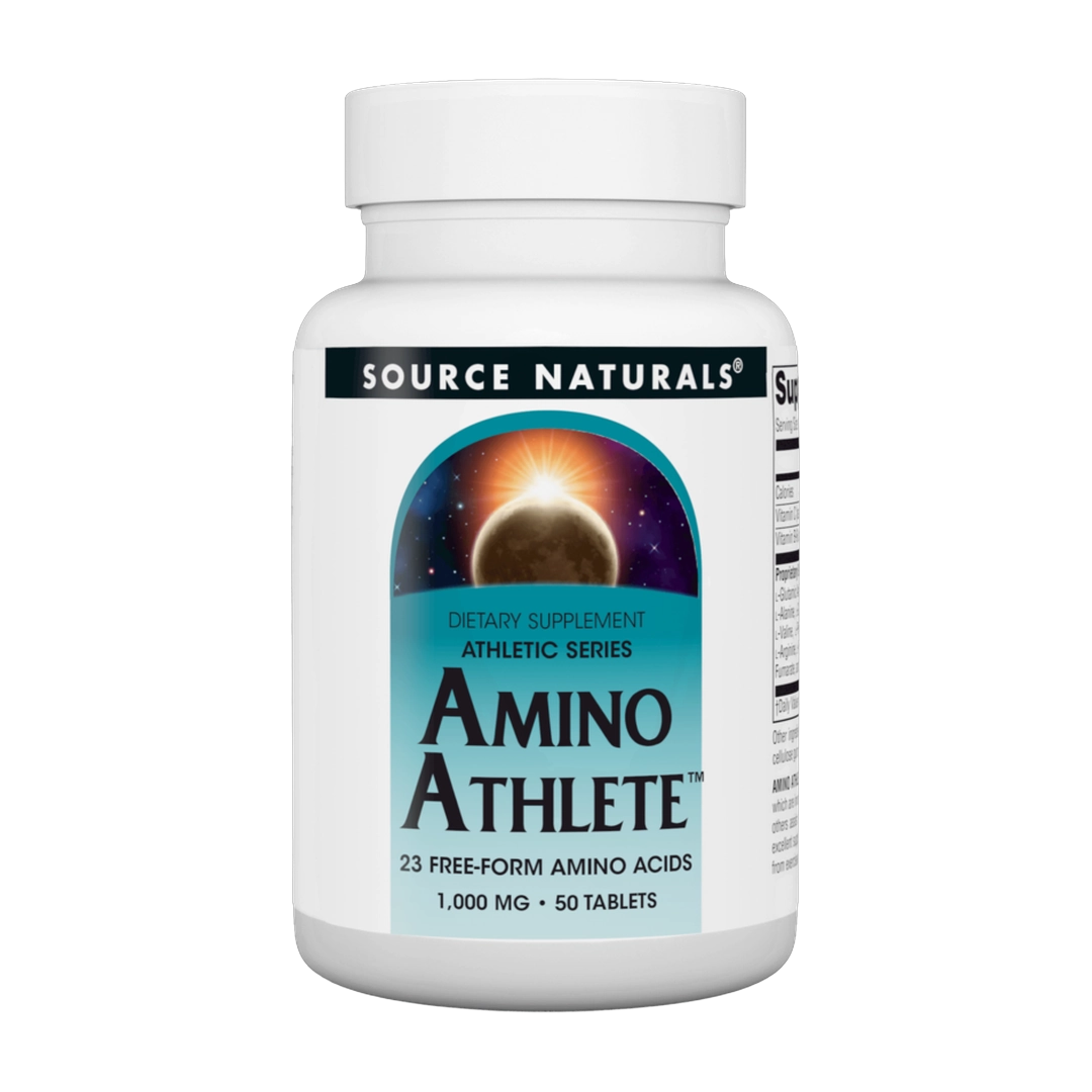 Source Naturals, Amino Athlete, 1,000 Mg, 50 Tablets