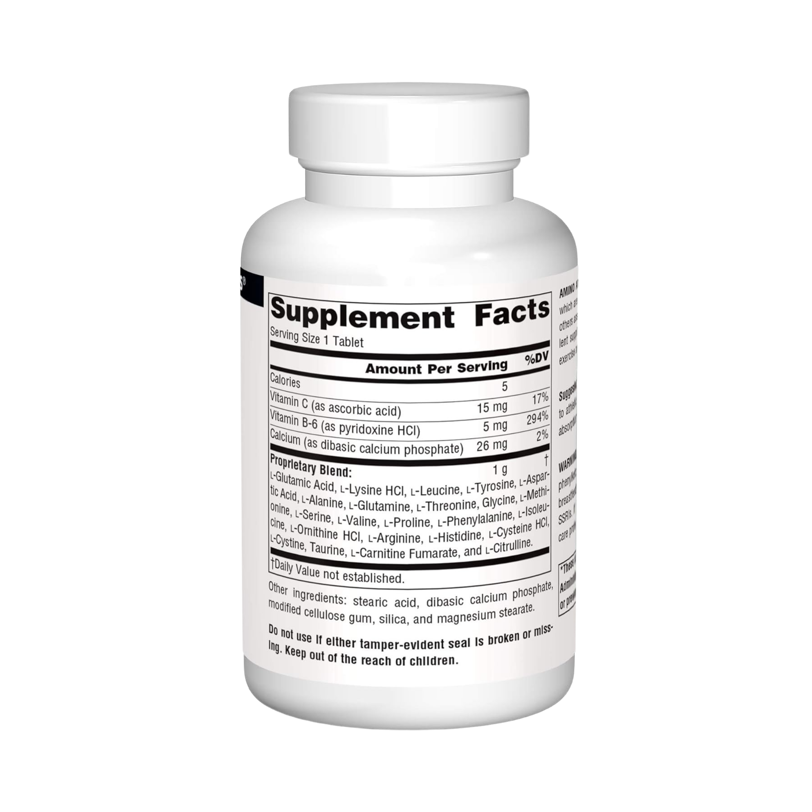 Source Naturals, Amino Athlete, 1,000 Mg, 100 Tablets
