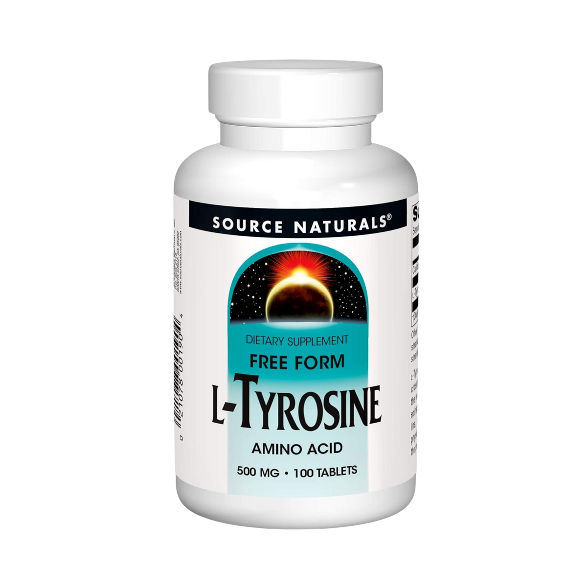 Source Naturals, L-Tyrosine, 100 Tablets