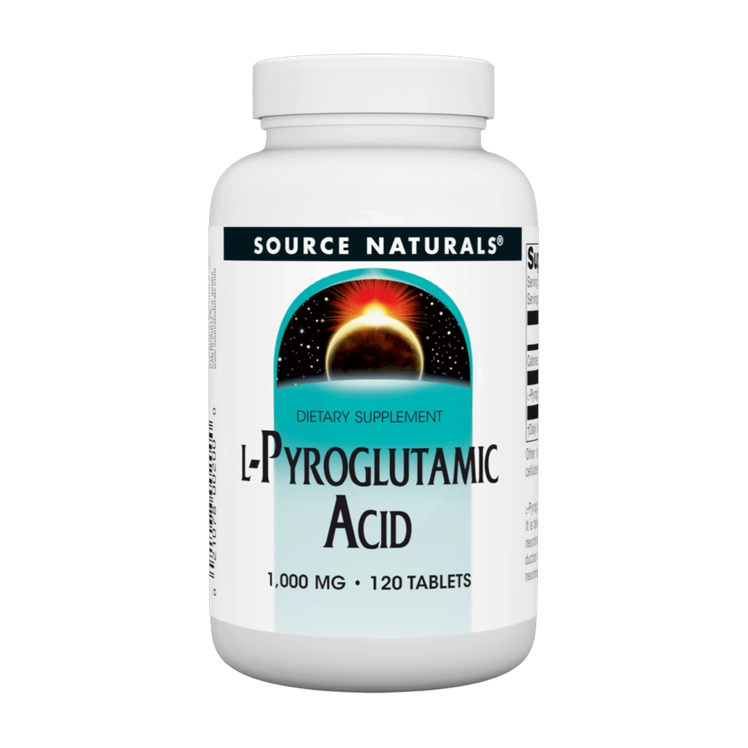 Source Naturals, L Pyroglutamic Acid, 1000 Mg, 120 Tablets
