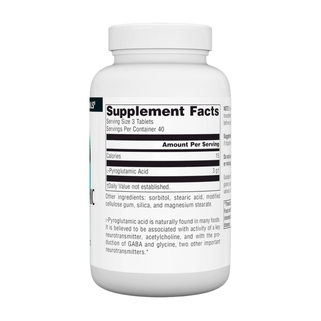 Source Naturals, L Pyroglutamic Acid, 1000 Mg, 120 Tablets