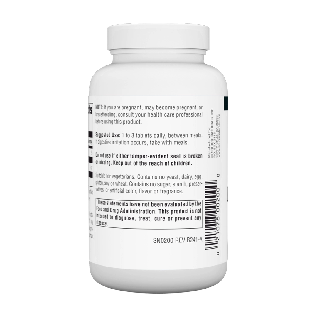 Source Naturals, L Pyroglutamic Acid, 1000 Mg, 120 Tablets