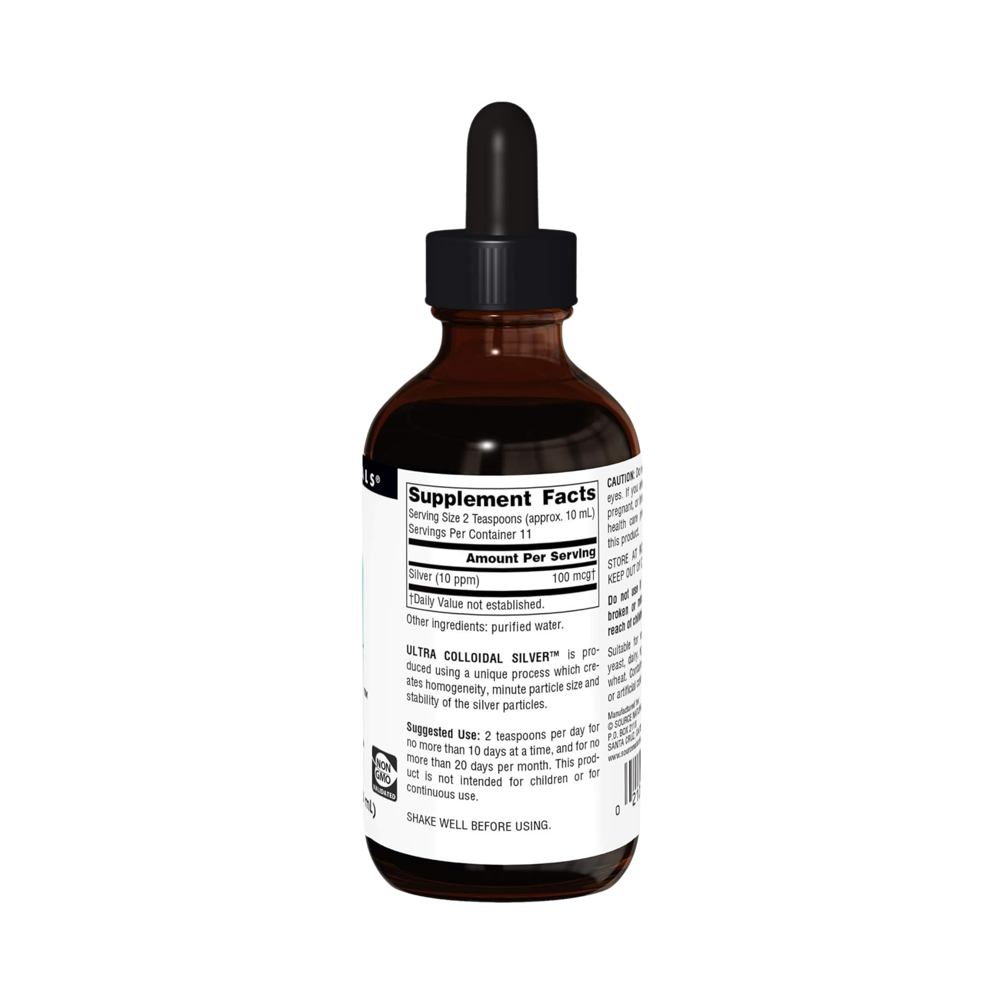 Source Naturals, Ultra Colloidal Silver, 4 Fl Oz