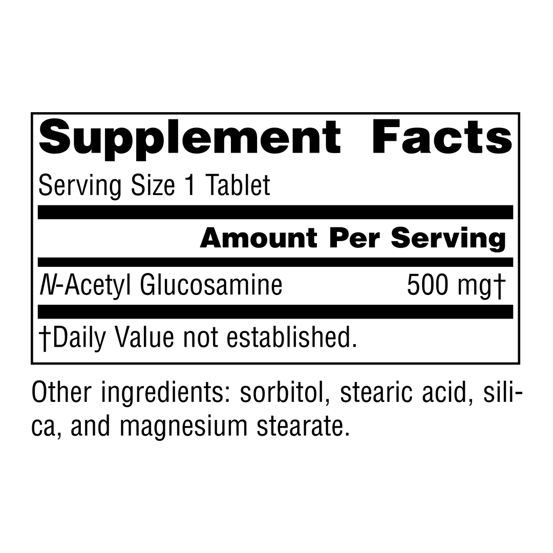 Source Naturals, N-A-G, 500 Mg, 120 Tablets