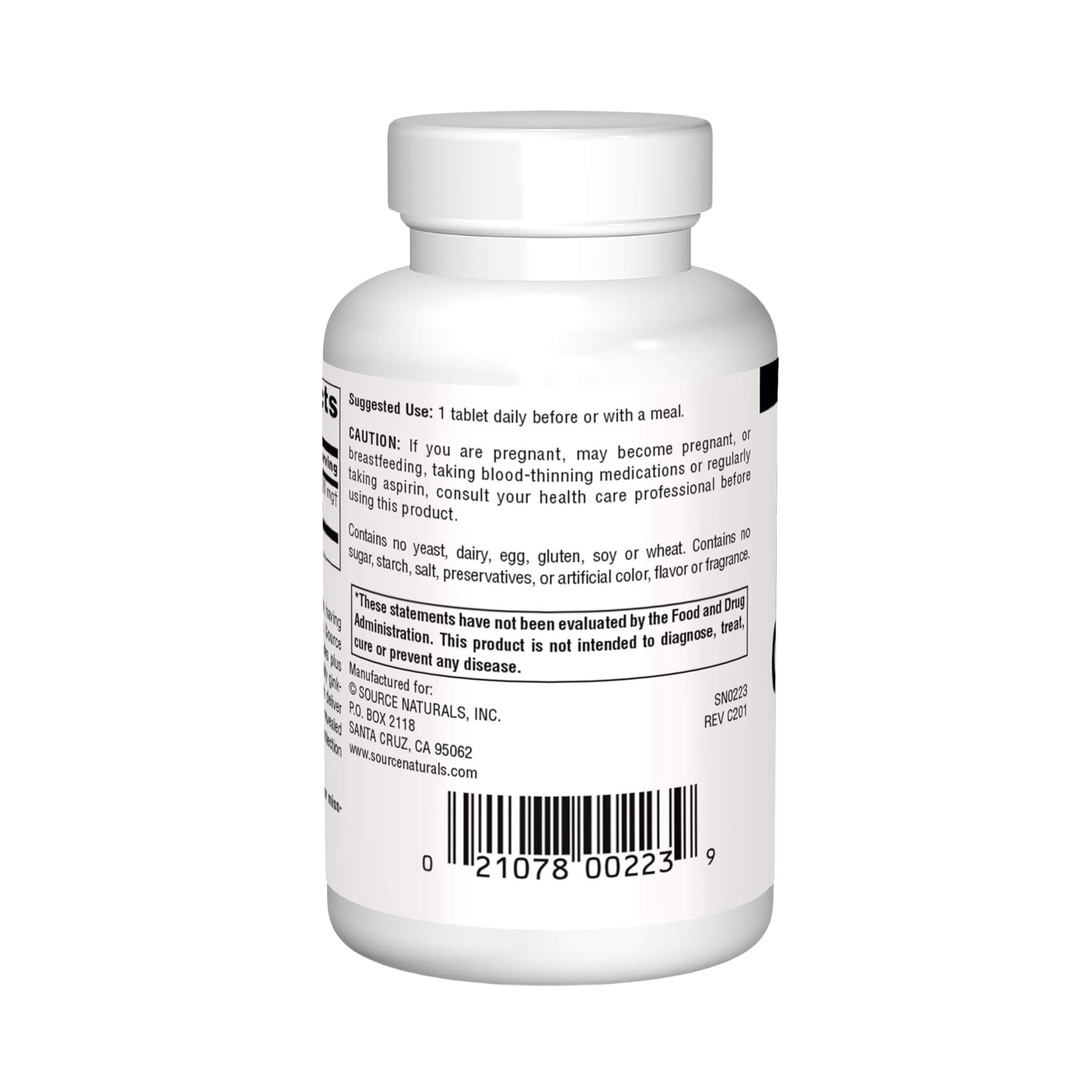 Source Naturals, Ginkgo-24, 120 Mg, 120 Tablets