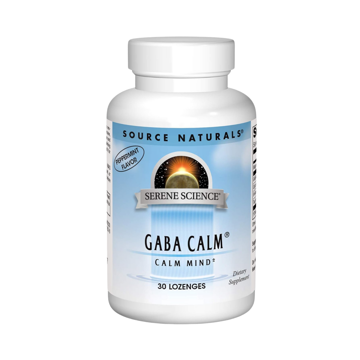 Source Naturals, GABA Calm Peppermint, 30 lozenges