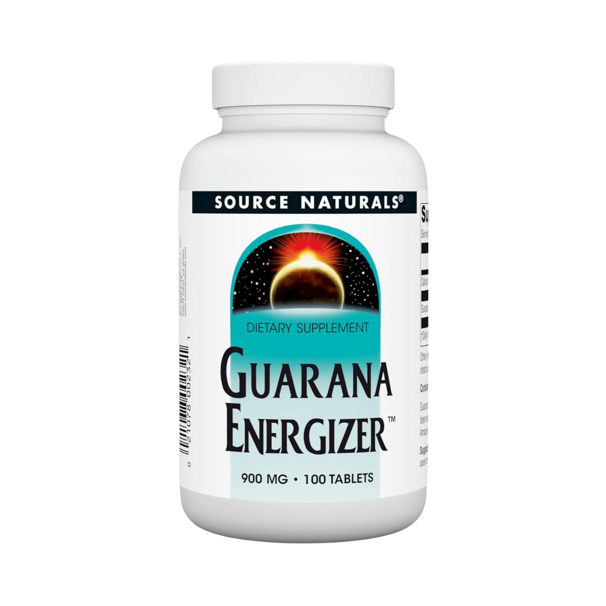 Source Naturals, Guarana Energizer, 900 Mg, 100 Tablets